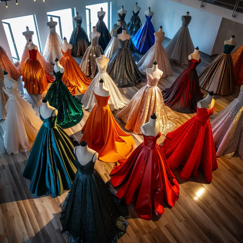 Elegante Avondrokkunst: Meer Dan Mode